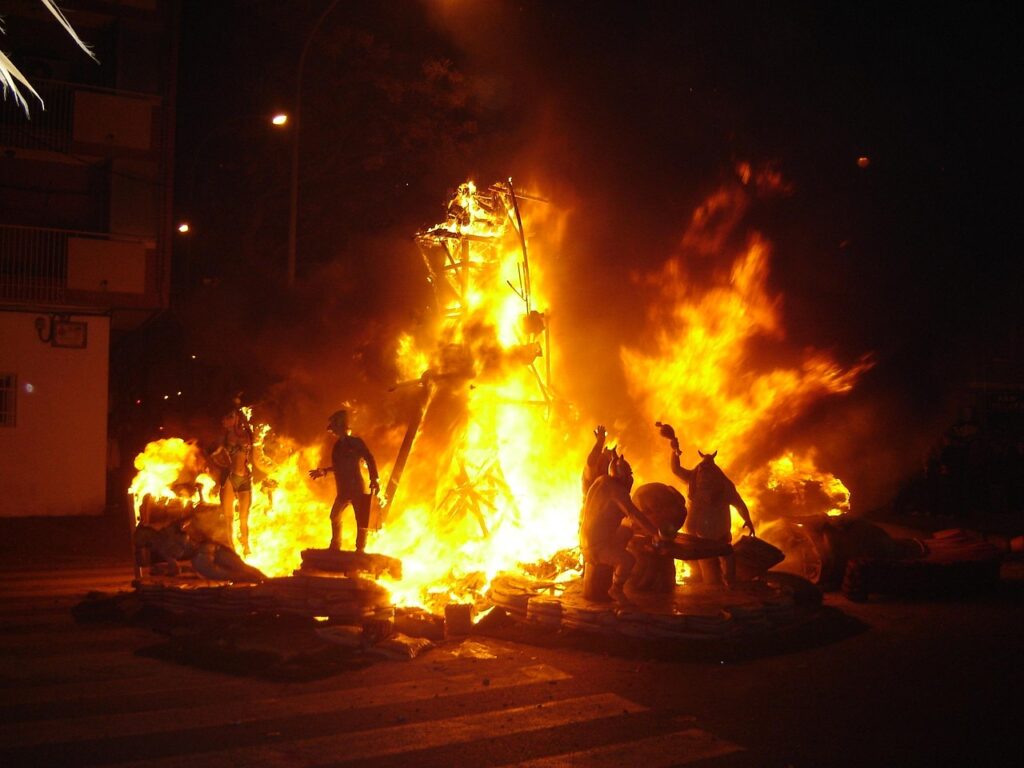 The Spectacular Fallas Festival In Valencia: History, Fire, And Festivity 2 Mariolopez Burning 68785 1280